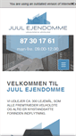 Mobile Screenshot of juulejendomme.dk